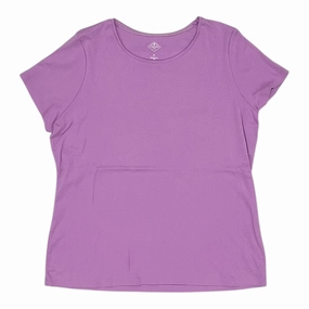 Top Ss By St Johns Bay In Purple, Size:Xl Washable