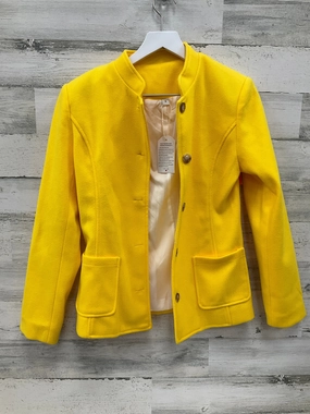 ElasticizedWaistbandSystem Jacket Other By Clothes Mentor In Yellow, Size: S